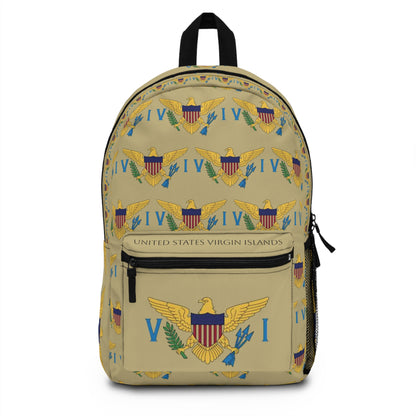 Backpack U.S Virgin Islands Flag Design | Sandy Beach