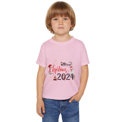 T-shirt Toddler| Merry Christmas 2024 elf Design