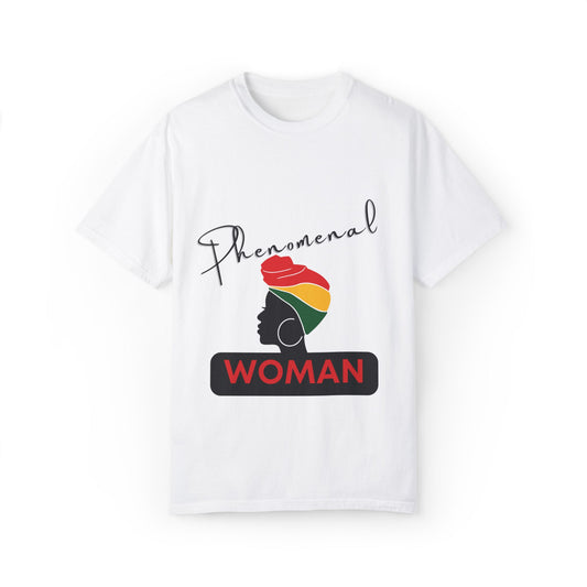 T-shirt | Phenomenal Woman Silhouette Rasta