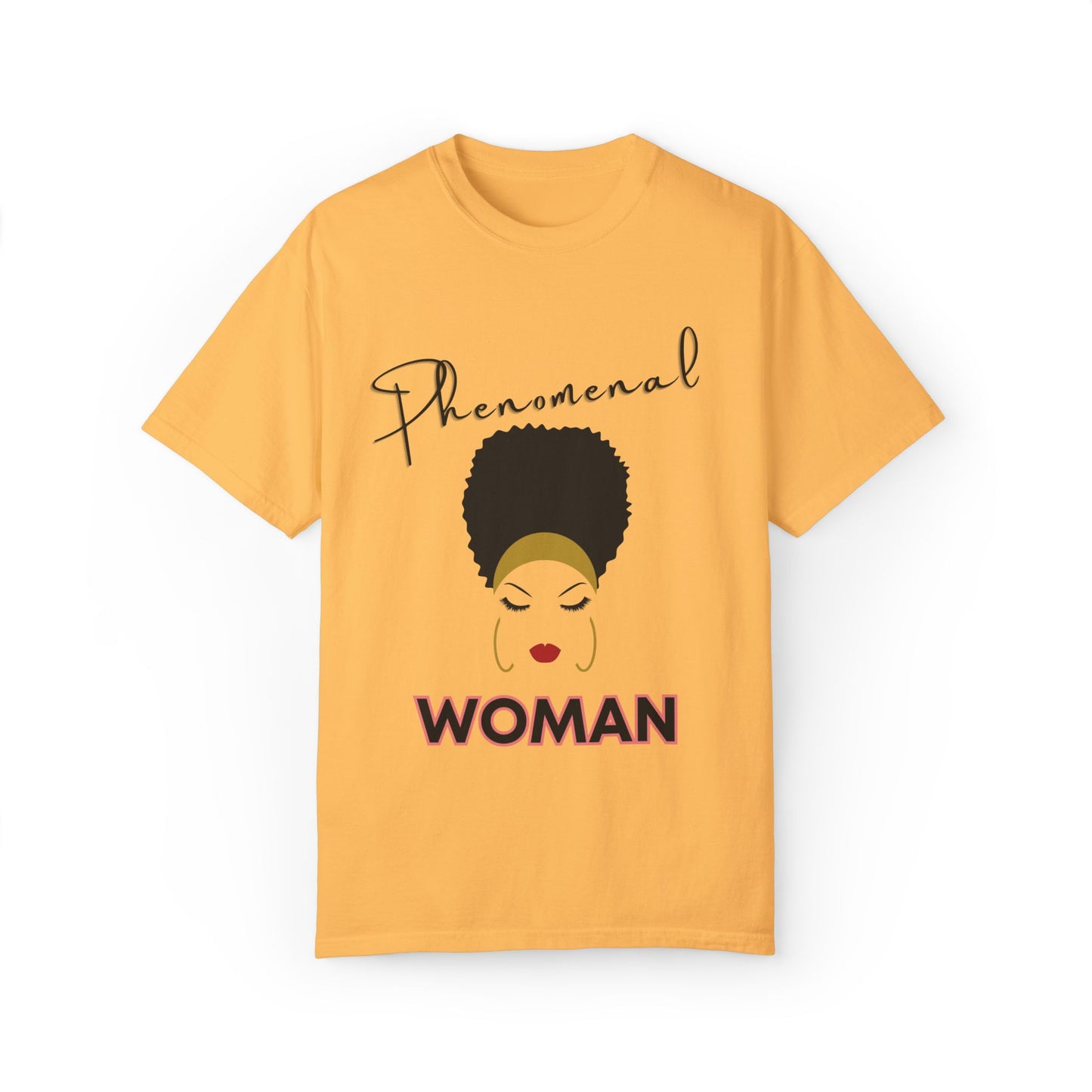 T-shirt| Unisex T-shirt - Phenomenal Woman Design Afro Beauty