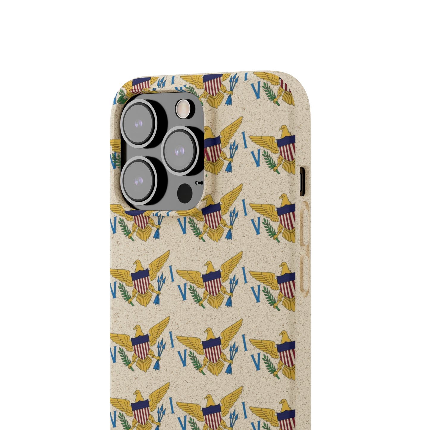 Phone Cases - Virgin Islands Flag Design Pattern