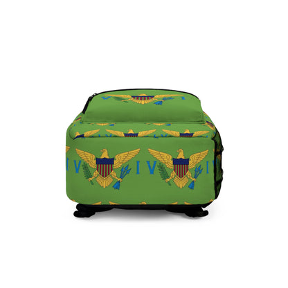 Backpack U.S Virgin Islands Flag Design | Island Green