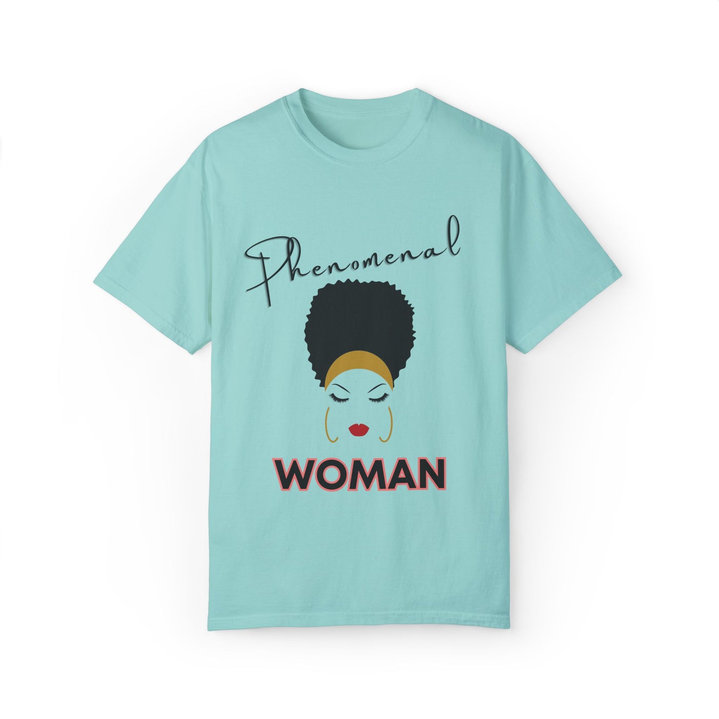 T-shirt| Unisex T-shirt - Phenomenal Woman Design Afro Beauty