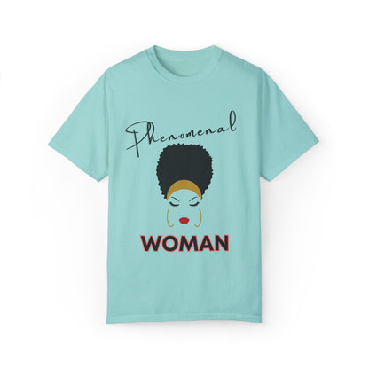 T-shirt| Unisex T-shirt - Phenomenal Woman Design Afro Beauty