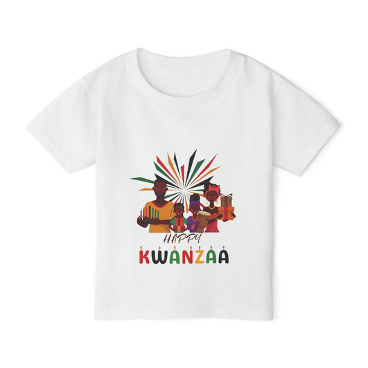 Toddler T-shirt | Happy Kwanzaa Family Design 2T-4T