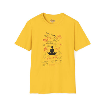 Mindful Thinking “Dear Diary” Affirmations T-Shirt