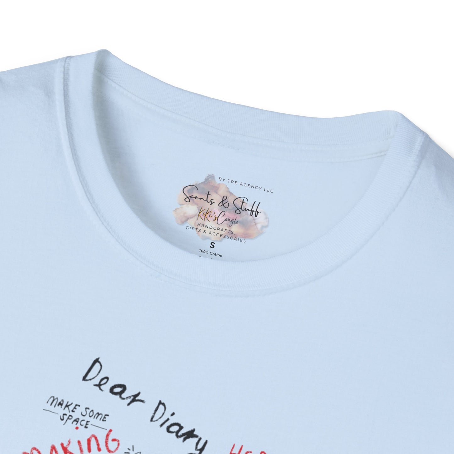 Mindful Thinking “Dear Diary” Affirmations T-Shirt