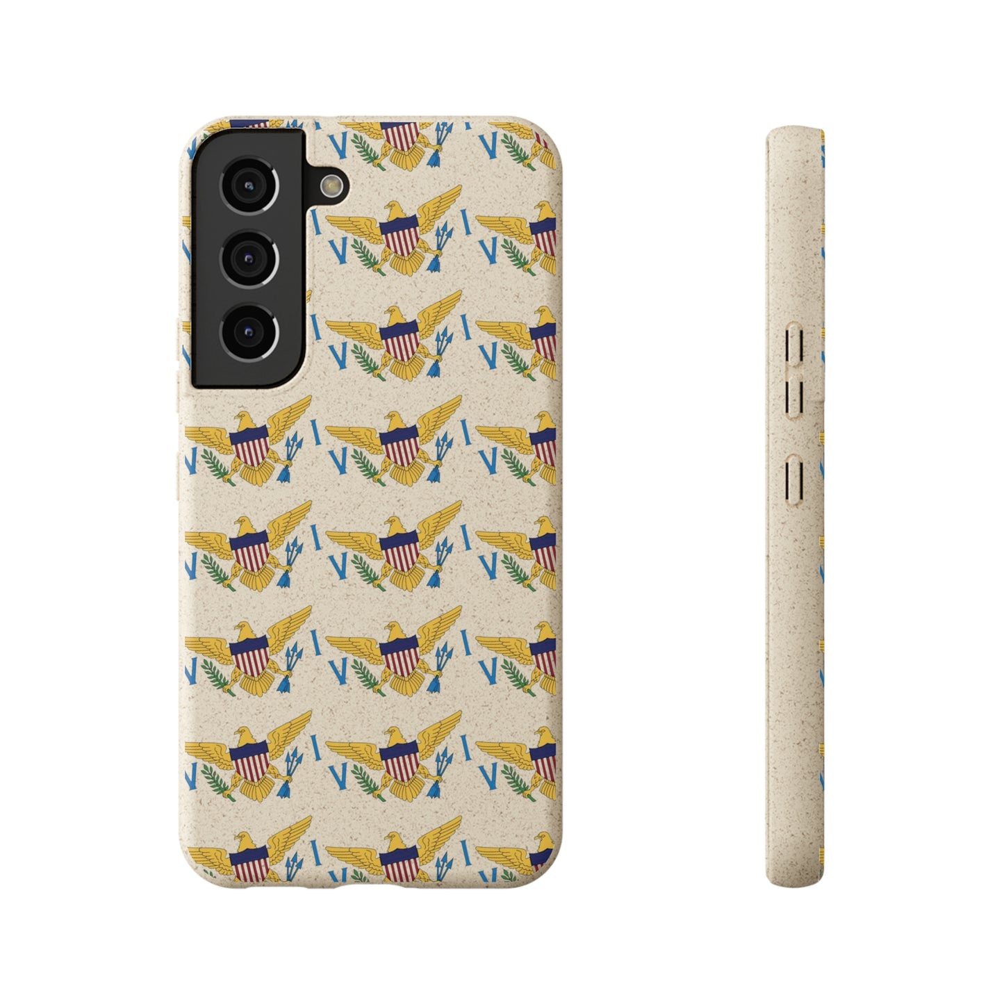 Phone Cases - Virgin Islands Flag Design Pattern