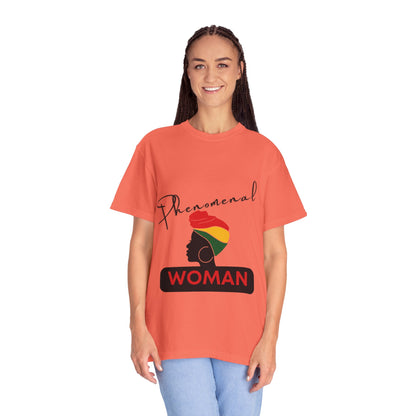 T-shirt | Phenomenal Woman Silhouette Rasta