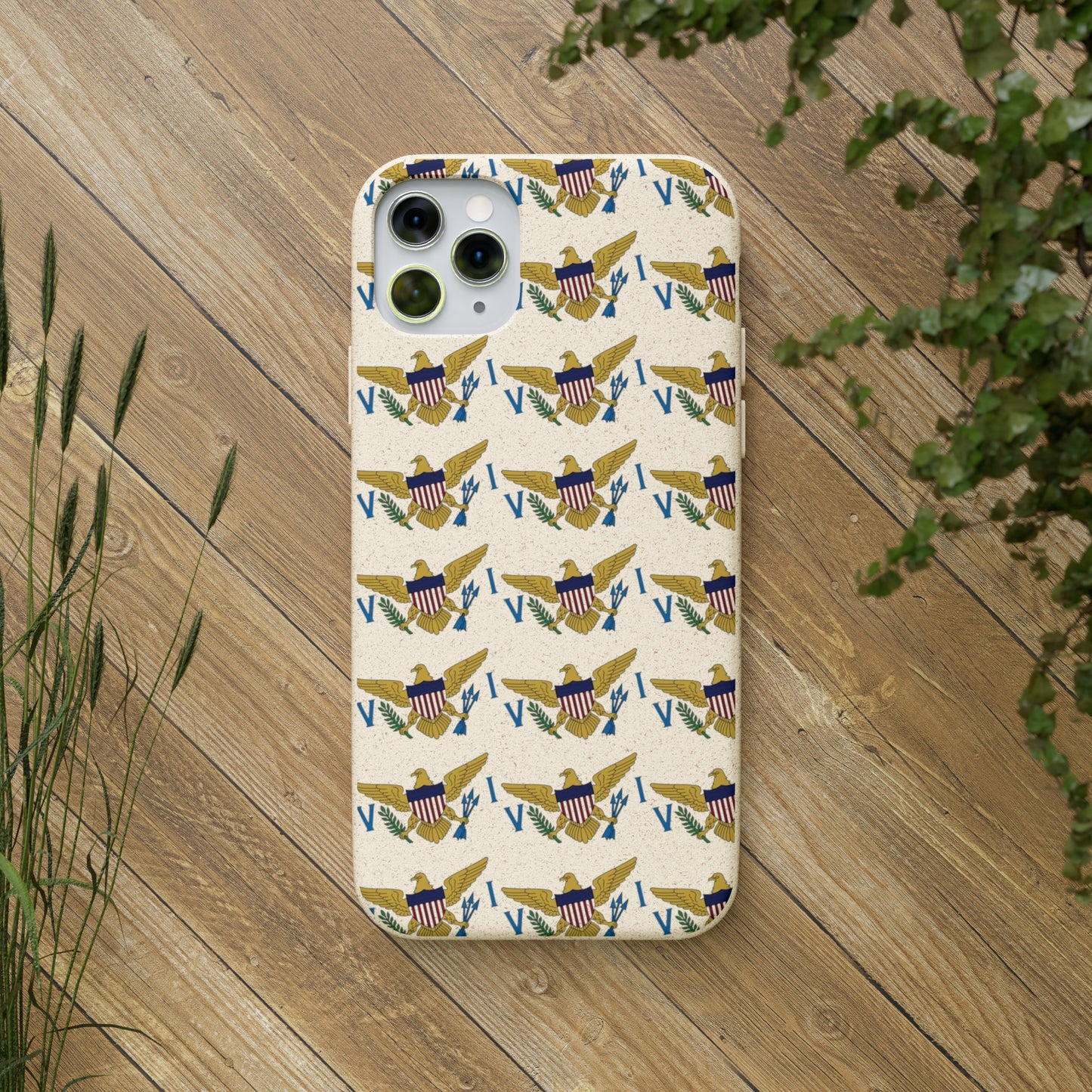 Phone Cases - Virgin Islands Flag Design Pattern