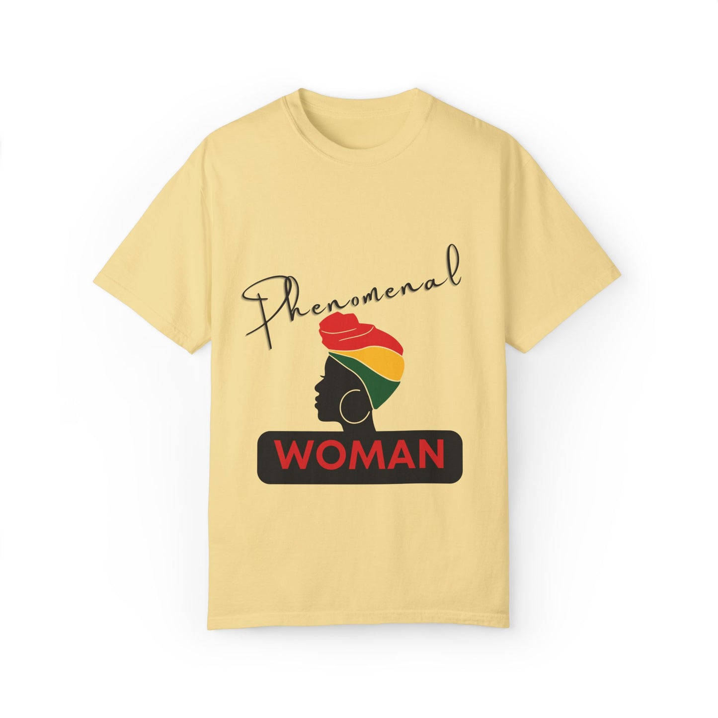 T-shirt | Phenomenal Woman Silhouette Rasta