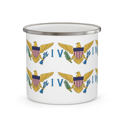 Enamel Mug - United States Virgin Islands Flag Design