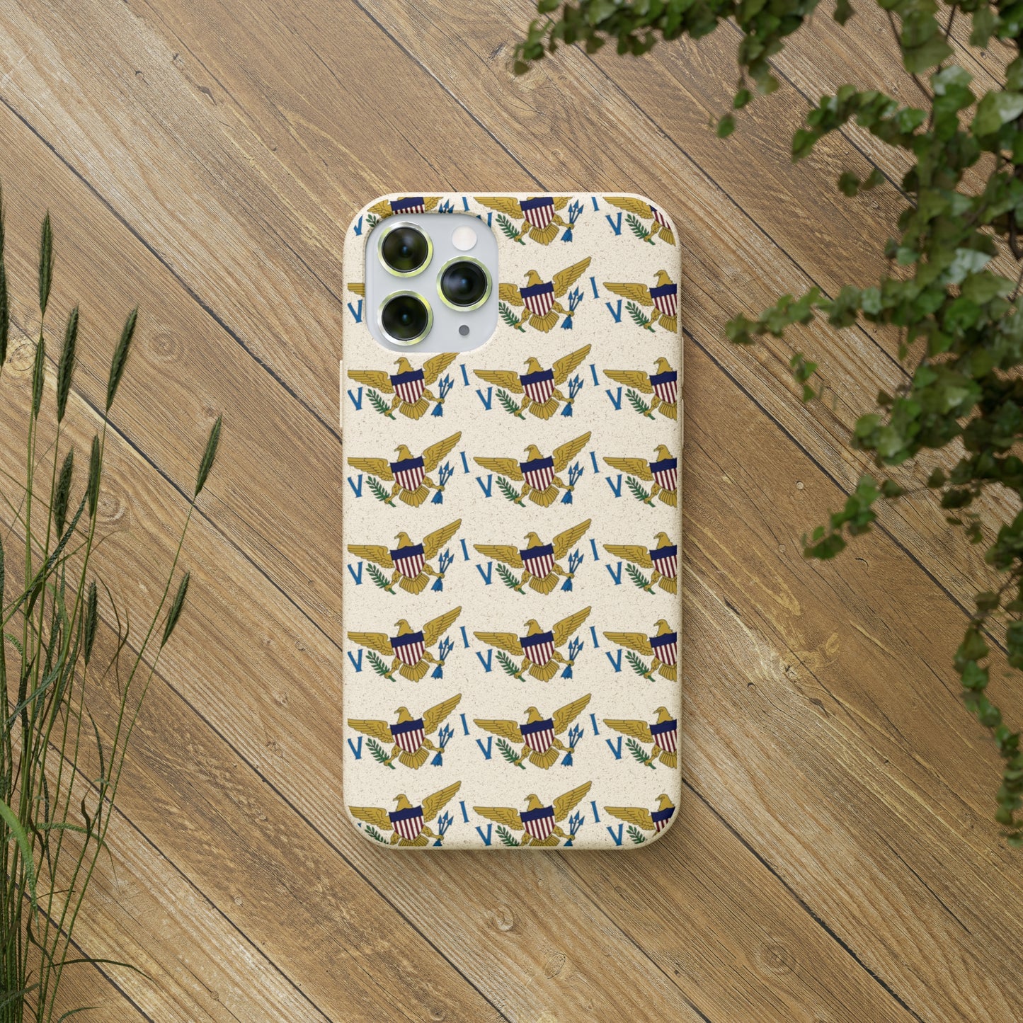 Phone Cases - Virgin Islands Flag Design Pattern