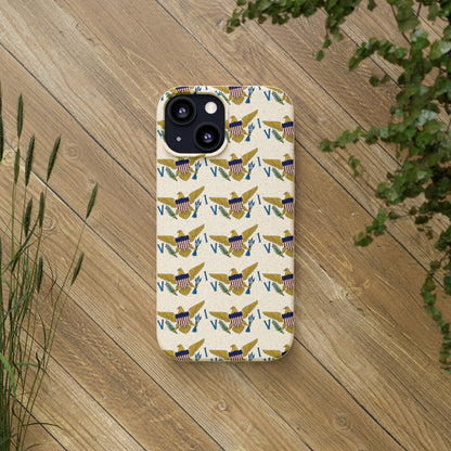 Phone Cases - Virgin Islands Flag Design Pattern