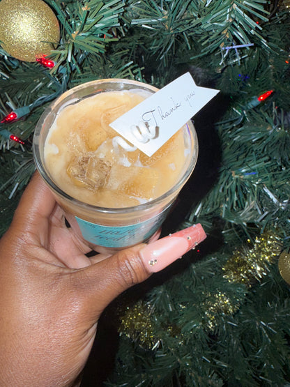 Candles Scented Decor| Hazelnut Iced Drink | Holiday Collection handmade