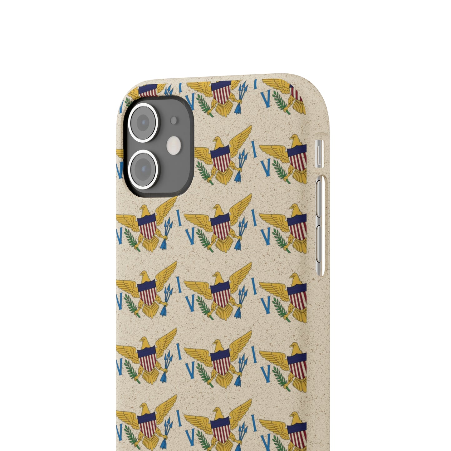 Phone Cases - Virgin Islands Flag Design Pattern