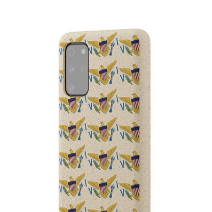 Phone Cases - Virgin Islands Flag Design Pattern