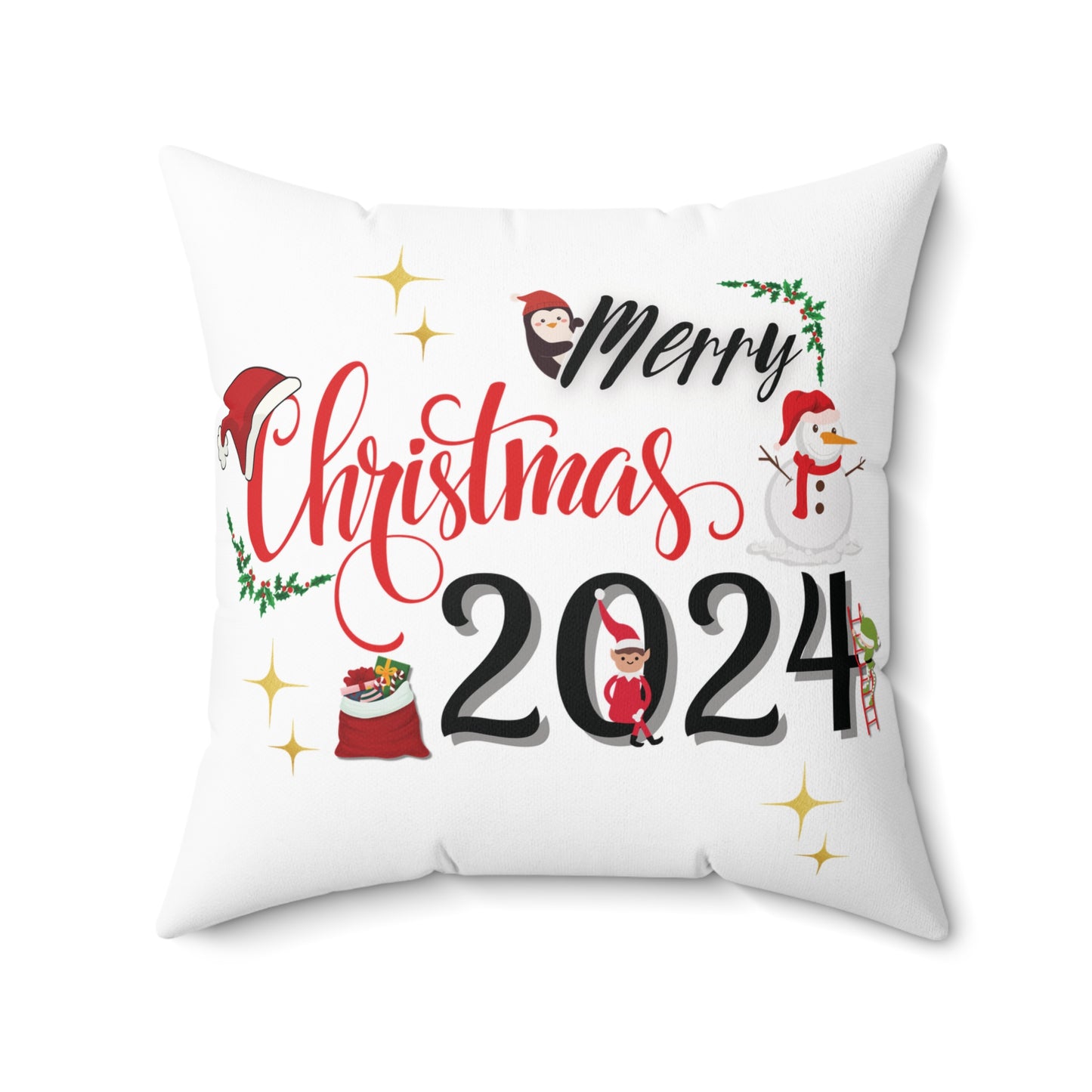 Pillow | Merry Christmas 2024 Elf