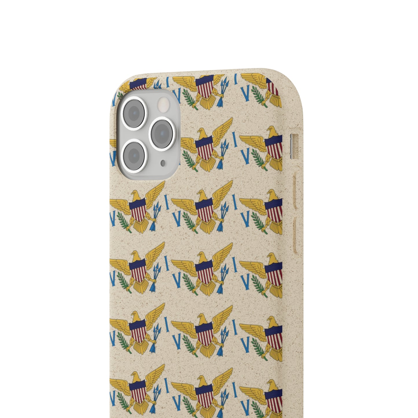 Phone Cases - Virgin Islands Flag Design Pattern