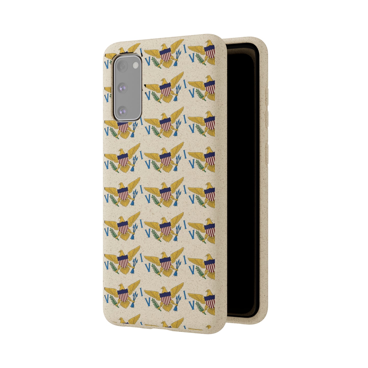 Phone Cases - Virgin Islands Flag Design Pattern