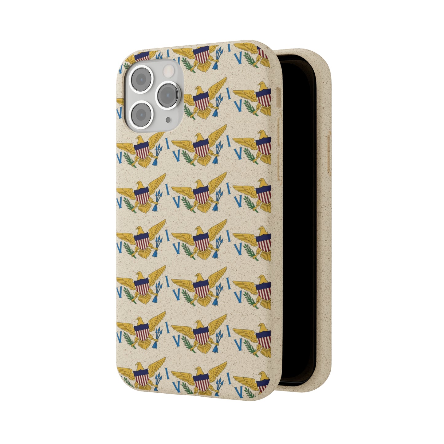 Phone Cases - Virgin Islands Flag Design Pattern