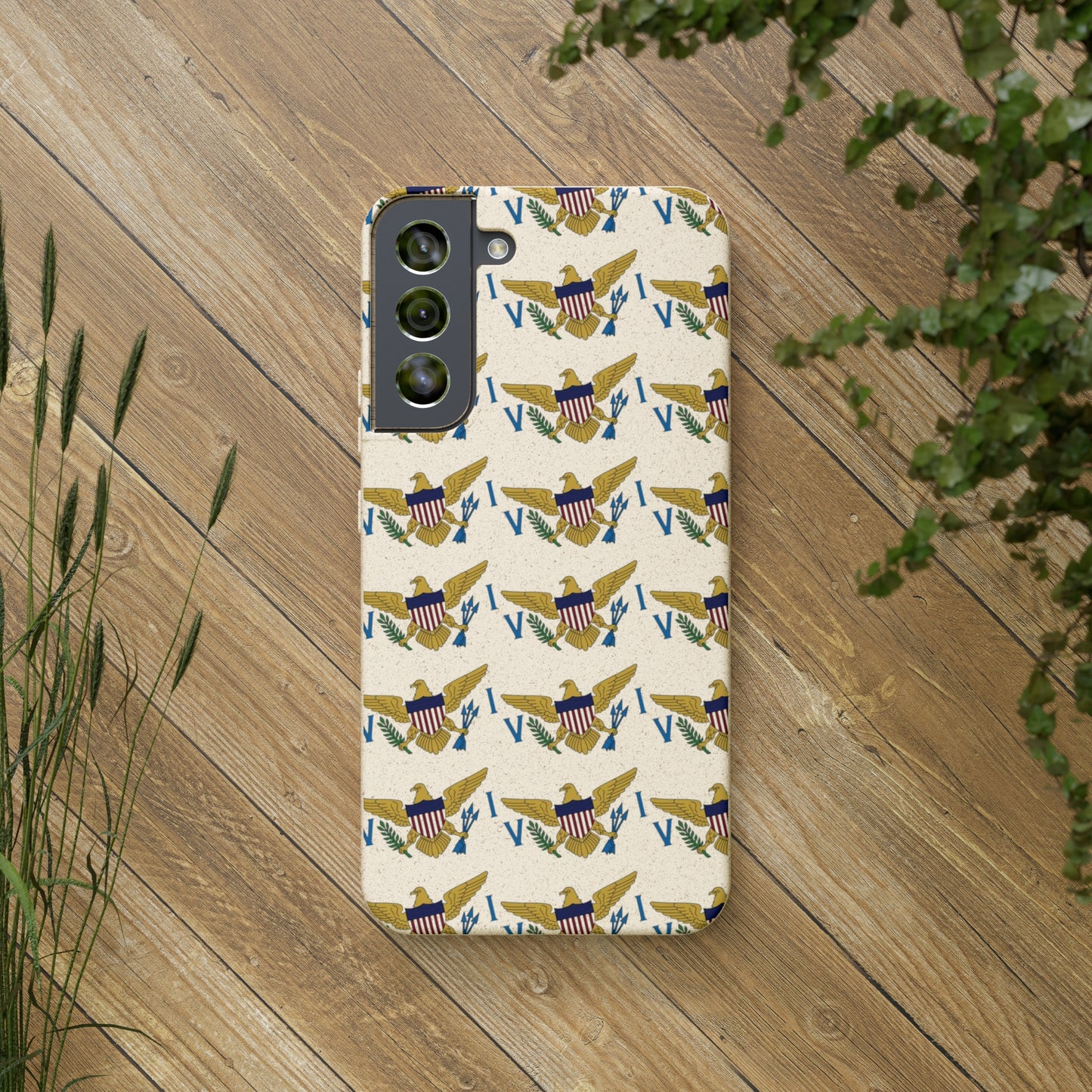 Phone Cases - Virgin Islands Flag Design Pattern