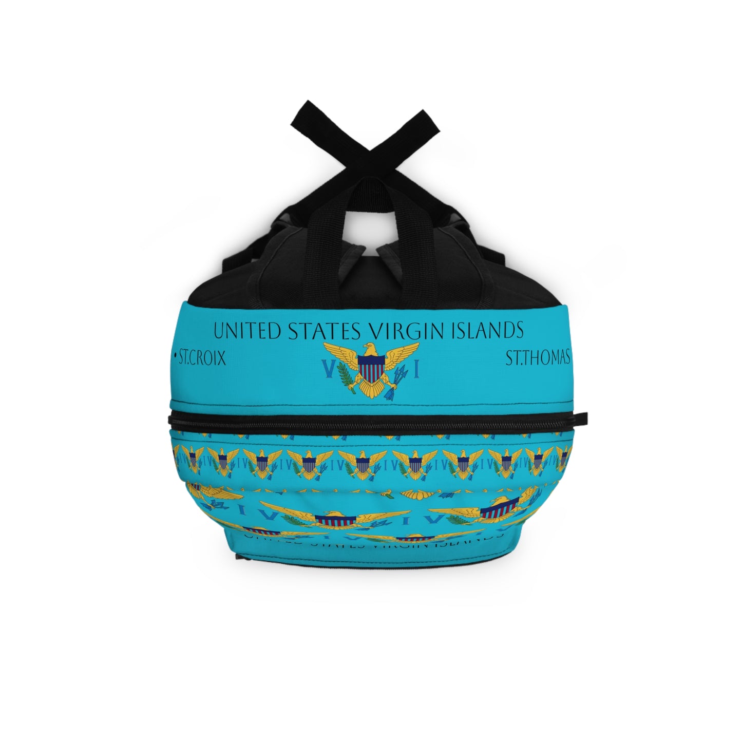 Backpack U.S Virgin Islands Flag Design | Sea Blue