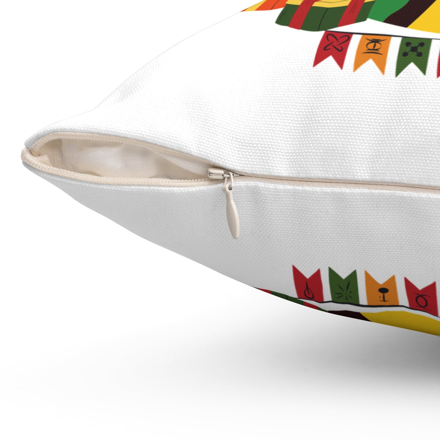 Pillow | Kwanzaa Blessings design WHITE