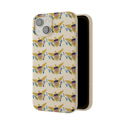 Phone Cases - Virgin Islands Flag Design Pattern