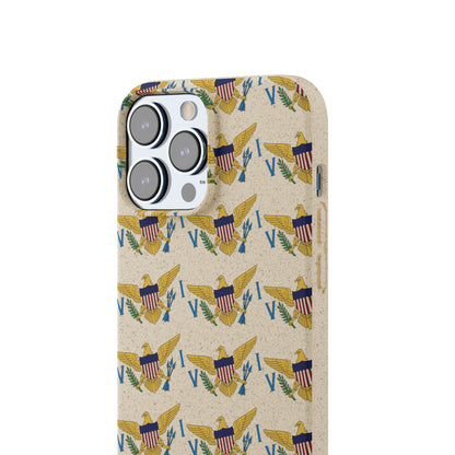 Phone Cases - Virgin Islands Flag Design Pattern