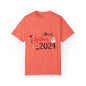 Garment-Dyed T-Shirt Merry Christmas 2024 Elf Design