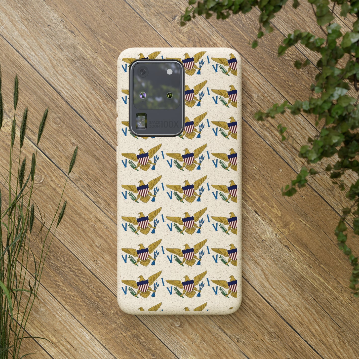 Phone Cases - Virgin Islands Flag Design Pattern