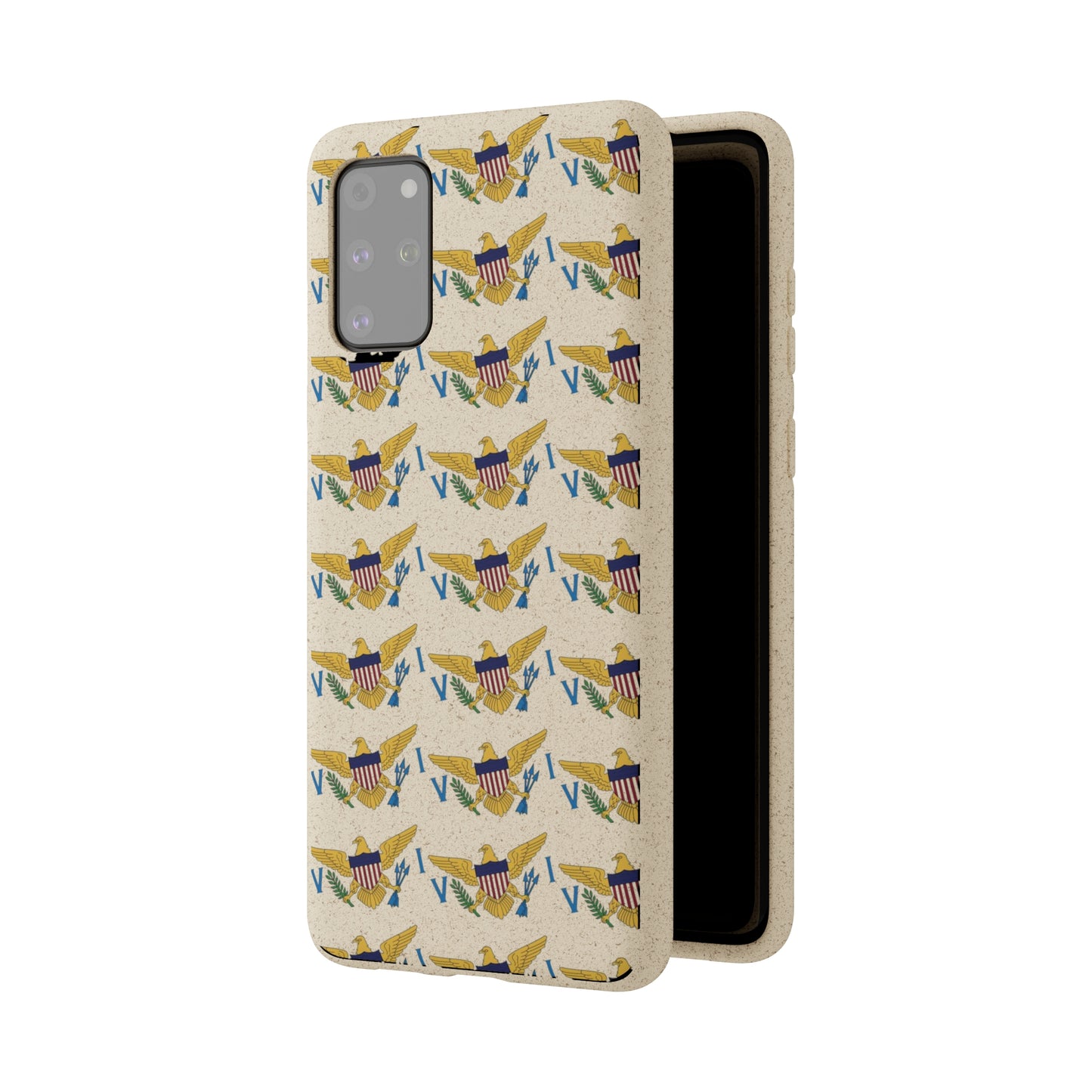 Phone Cases - Virgin Islands Flag Design Pattern