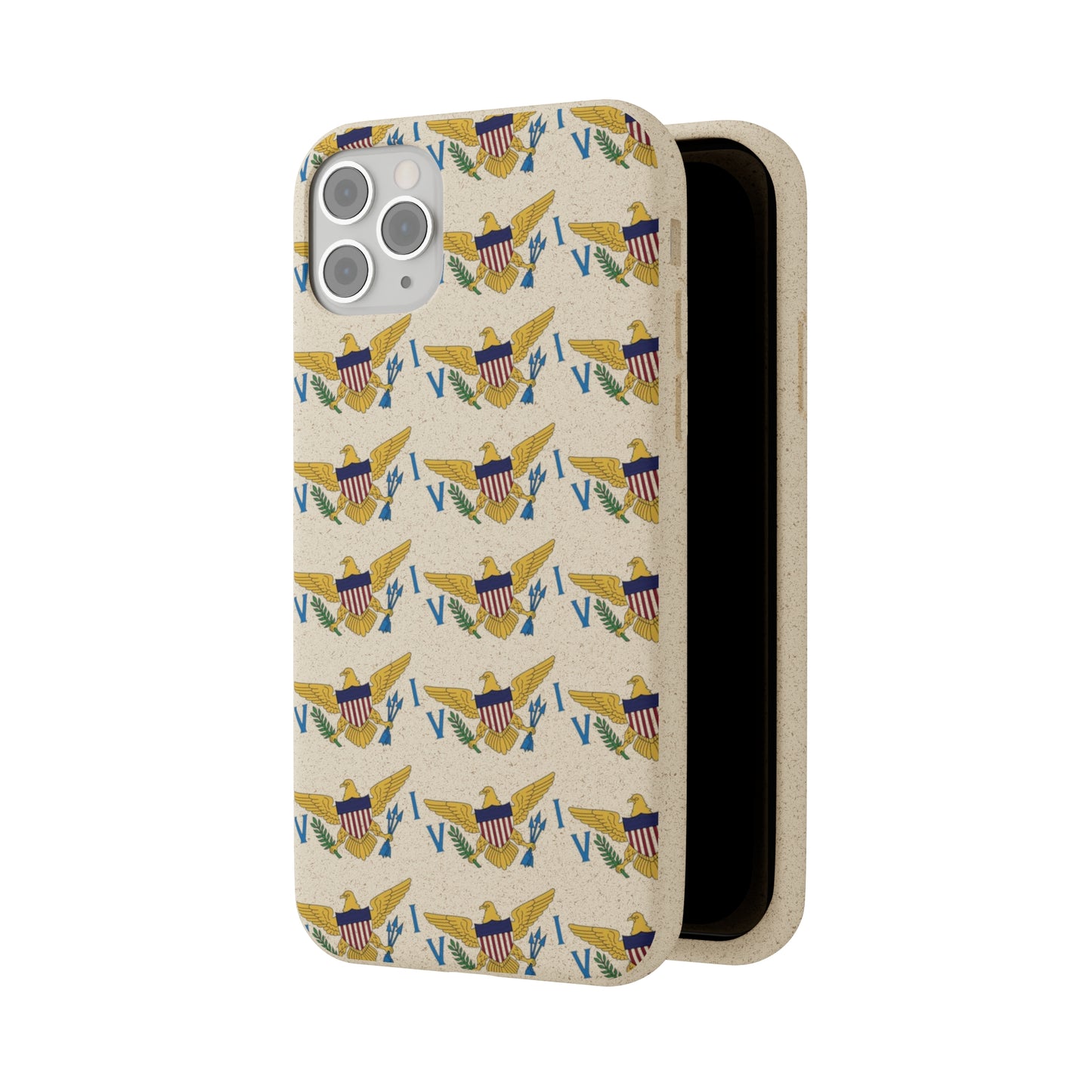 Phone Cases - Virgin Islands Flag Design Pattern