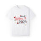 Garment-Dyed T-Shirt Merry Christmas 2024 Elf Design