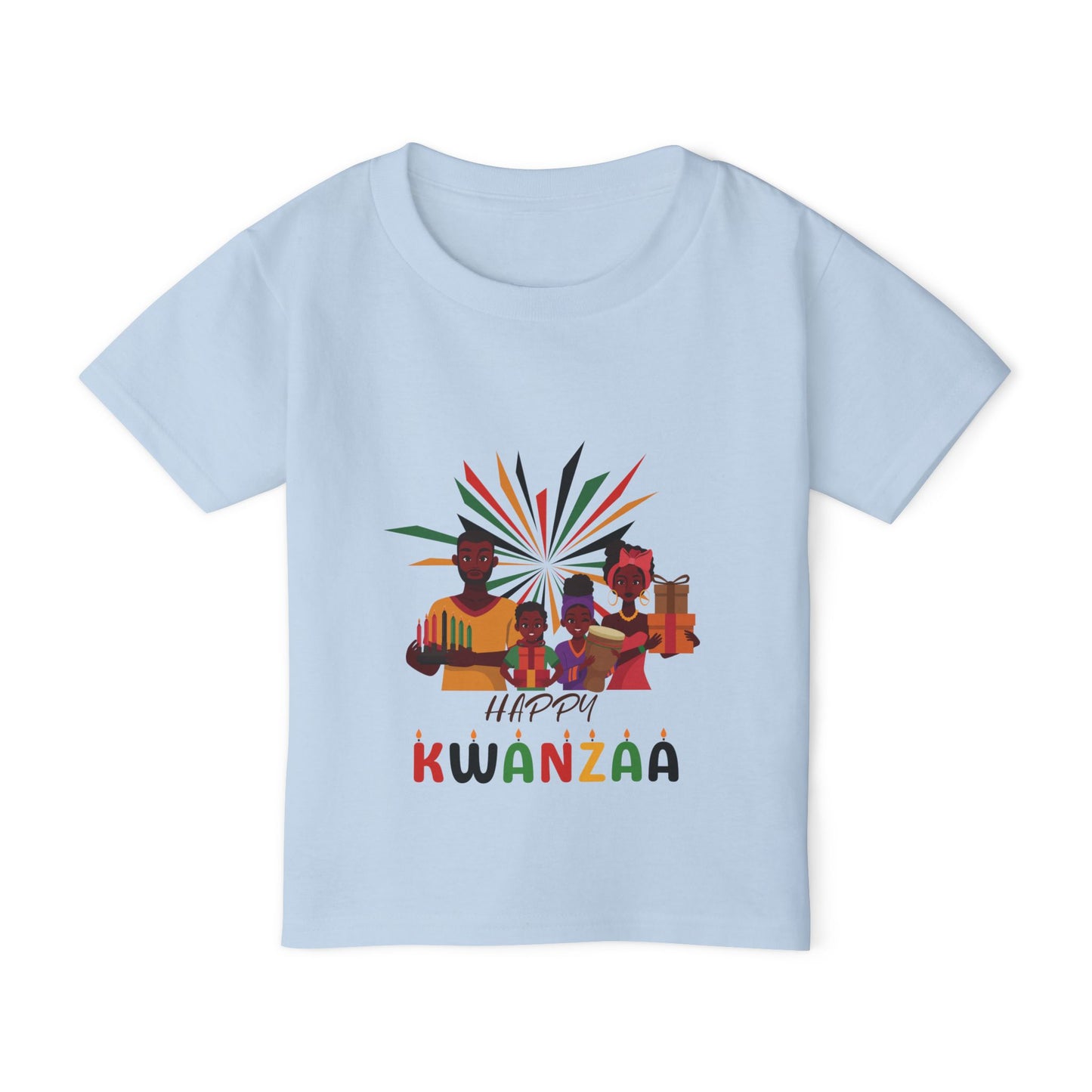 Toddler T-shirt | Happy Kwanzaa Family Design 2T-4T