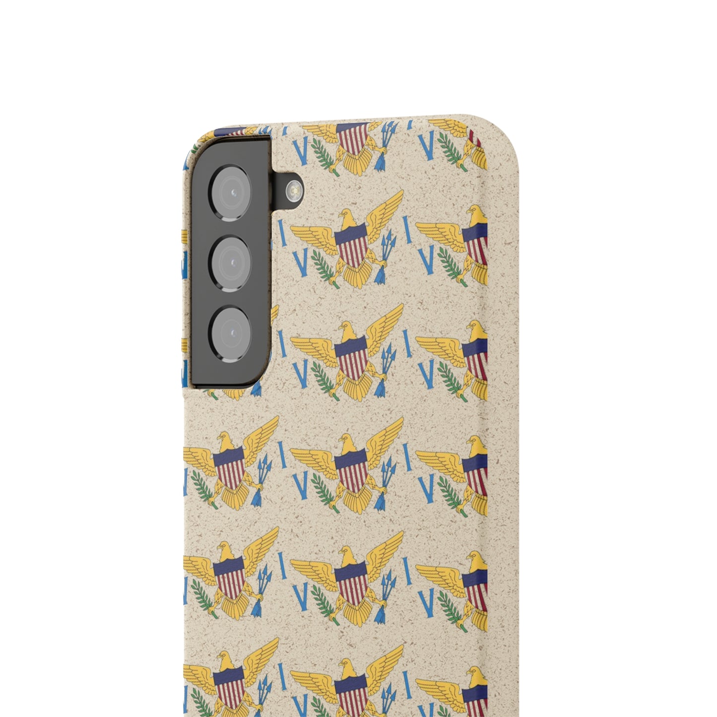 Phone Cases - Virgin Islands Flag Design Pattern