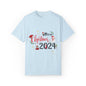 Garment-Dyed T-Shirt Merry Christmas 2024 Elf Design