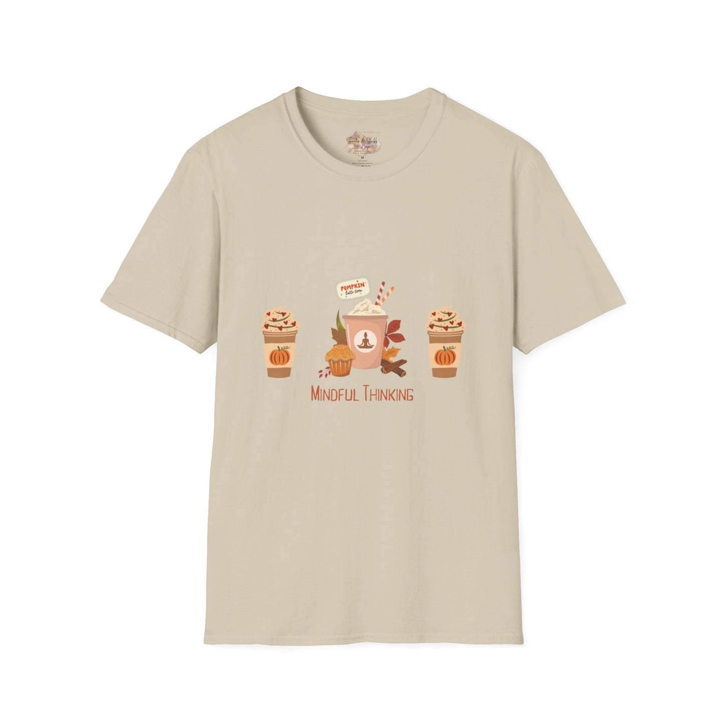 Fall Pumpkin Latte T-Shirt Mindful Thinking