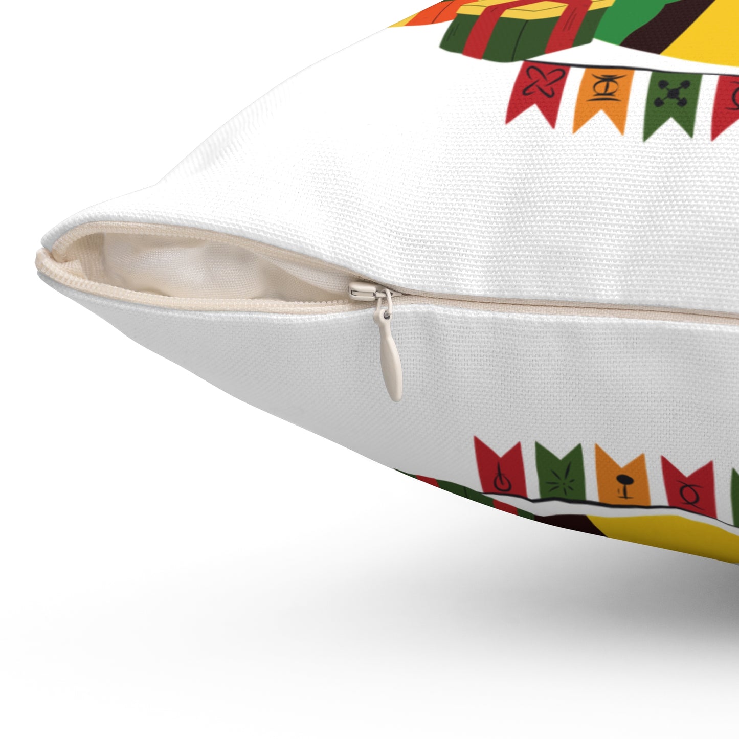 Pillow | Kwanzaa Blessings design WHITE