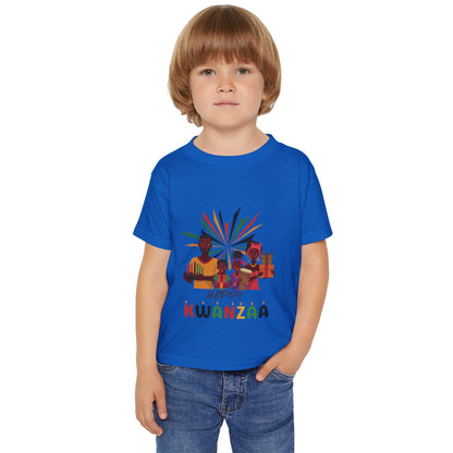 Toddler T-shirt | Happy Kwanzaa Family Design 2T-4T