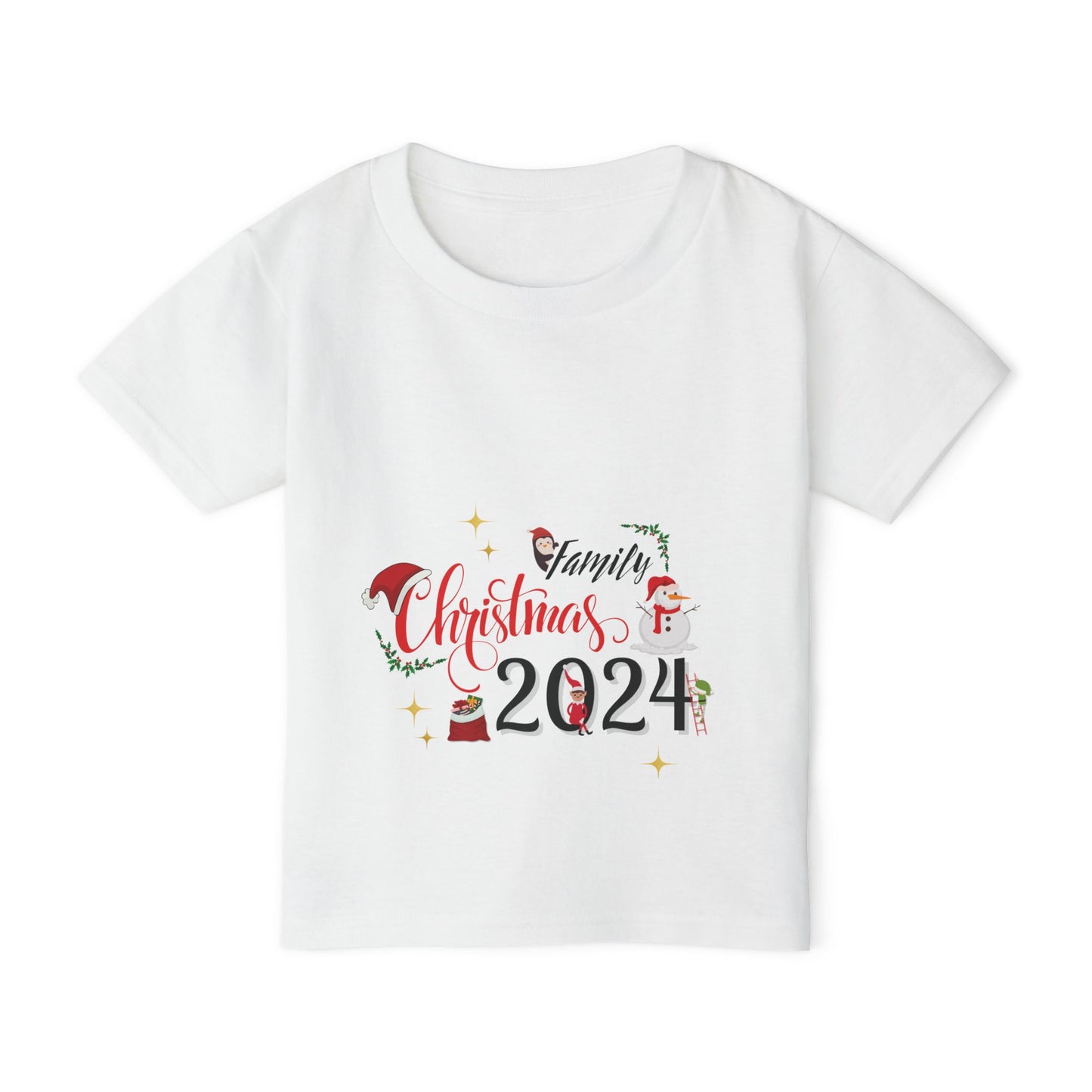 Toddler T-shirt | Family Christmas 2024 Elf Design