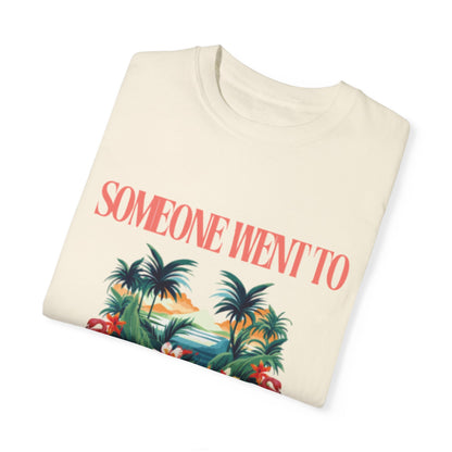 T-shirt NAPLES Florida Souvenir Vacation Style shirt| ‘Someone went to NAPLES’ A