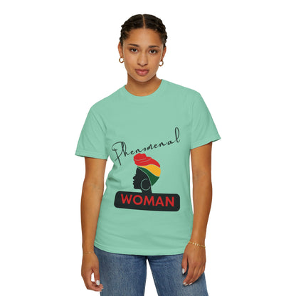 T-shirt | Phenomenal Woman Silhouette Rasta