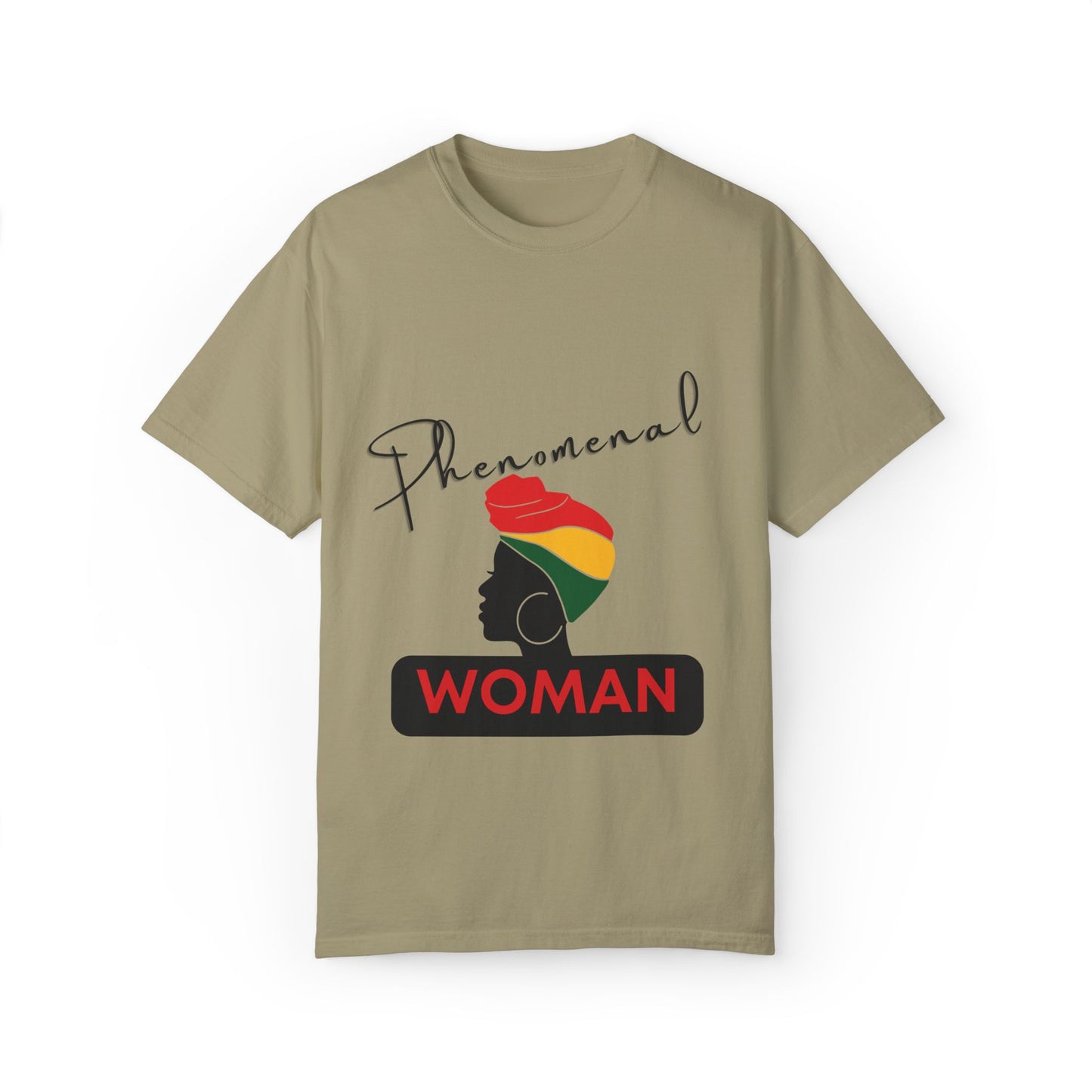 T-shirt | Phenomenal Woman Silhouette Rasta