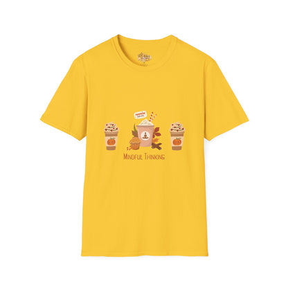 Fall Pumpkin Latte T-Shirt Mindful Thinking