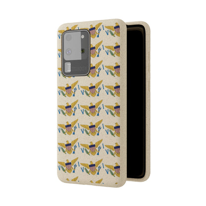 Phone Cases - Virgin Islands Flag Design Pattern