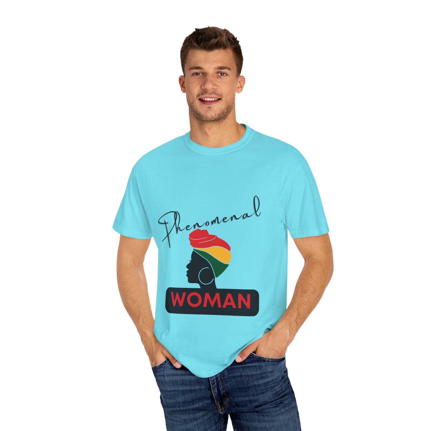 T-shirt | Phenomenal Woman Silhouette Rasta