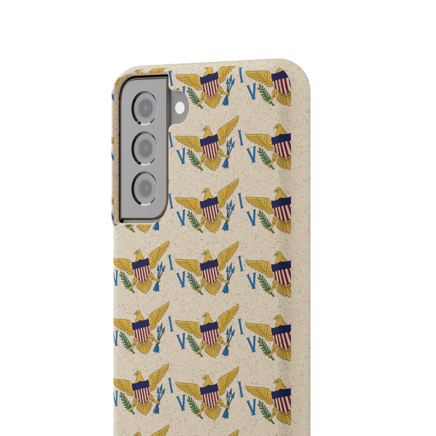 Phone Cases - Virgin Islands Flag Design Pattern