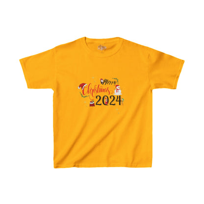 T-shirt Kids Tee | Merry Christmas 2024 Elf Design